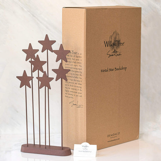 Willow Tree Metal Star Backdrop 26007