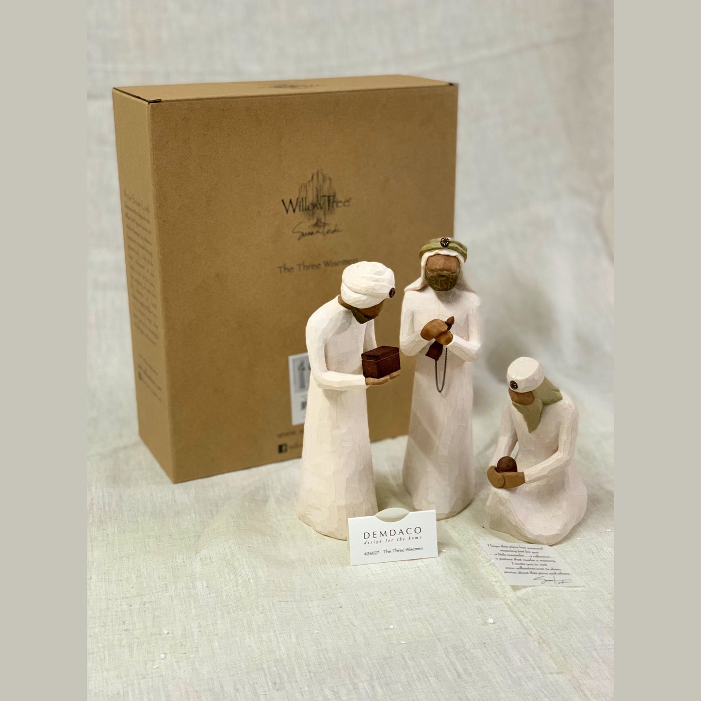 Willow Tree Nativity Set, Sculpted Hand-painted Nativity Figures