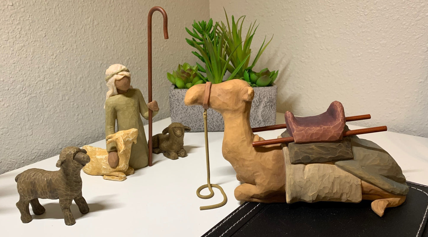 Willow Tree Nativity Set, Sculpted Hand-painted Nativity Figures